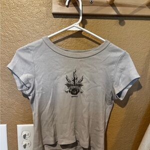 Brandy Melville Ashlyn Graphic Women Top